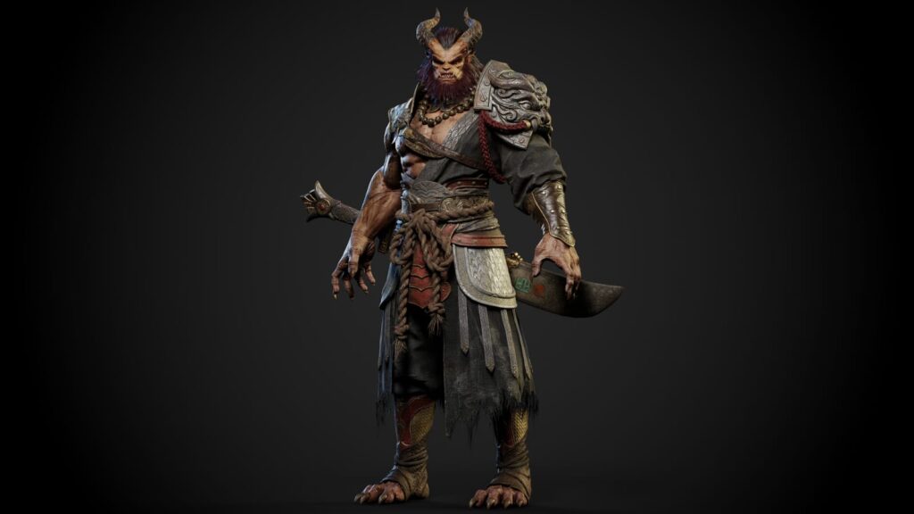 3d character model sheet